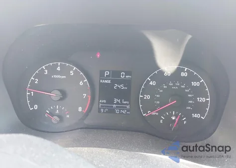 2018 Hyundai Accent Sel from USA, damaged, VIN 3KPC24A39JE024104